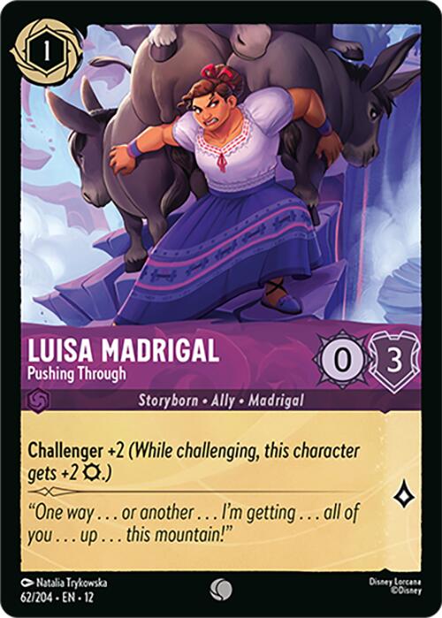 Luisa Madrigal - Pushing Through (62/204) [Wilds Unknown] | Devastation Store