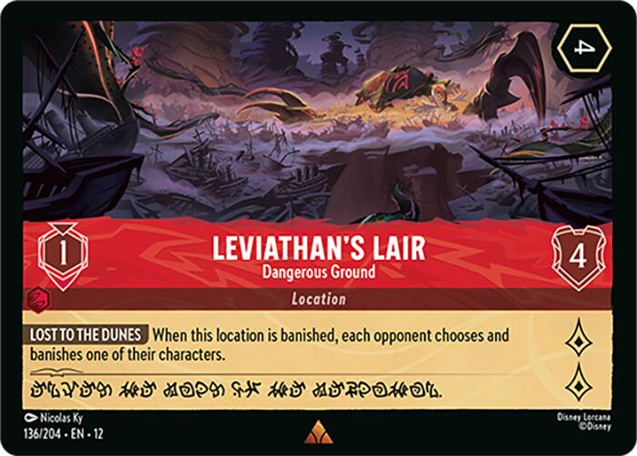 Leviathan's Lair - Dangerous Ground (136/204) [Wilds Unknown] | Devastation Store