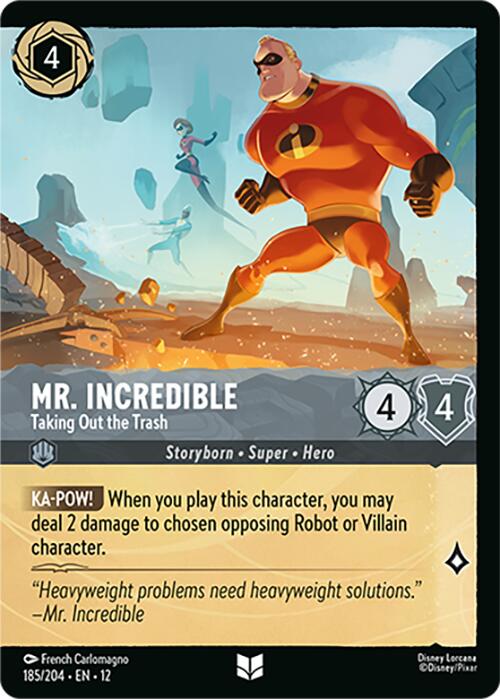 Mr. Incredible - Taking Out the Trash (Foil) (185/204) [Wilds Unknown] | Devastation Store