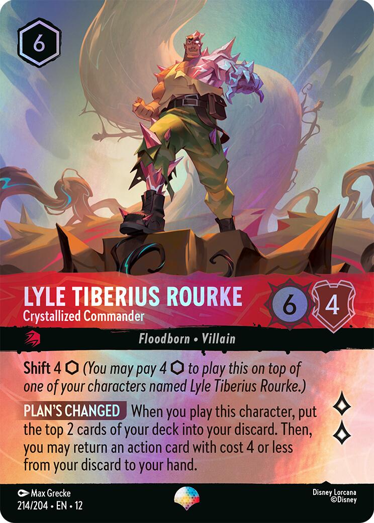 Lyle Tiberius Rourke - Crystallized Commander (Epic) (214/204) [Wilds Unknown] | Devastation Store