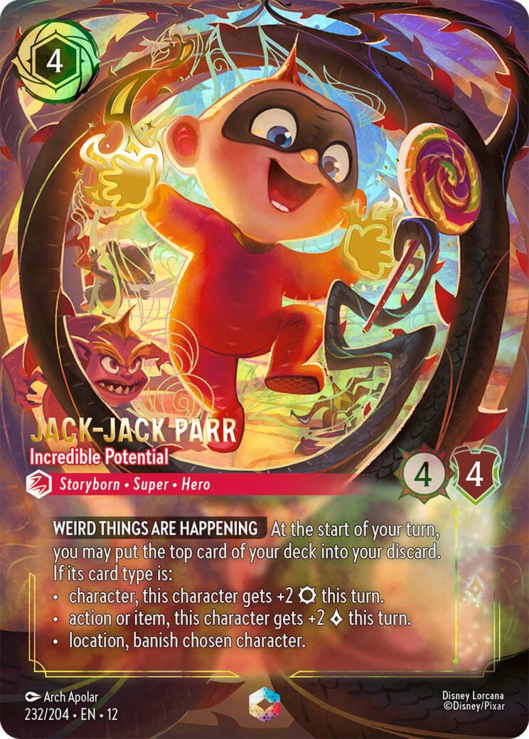 Jack-Jack Parr - Incredible Potential (Enchanted) (232/204) [Wilds Unknown] | Devastation Store