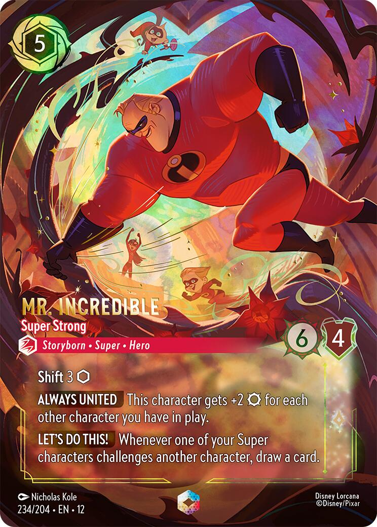 Mr. Incredible - Super Strong (Enchanted) (234/204) [Wilds Unknown] | Devastation Store