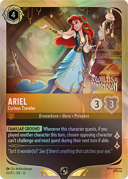 Ariel - Curious Traveler (43) [Promo Cards] | Devastation Store
