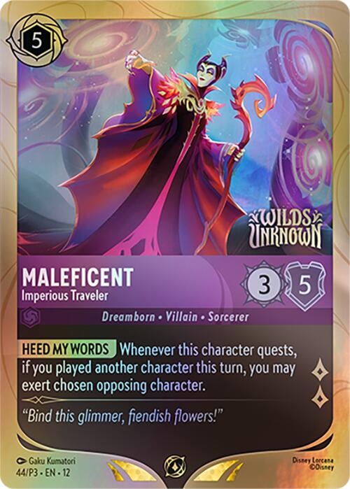 Maleficent - Imperious Traveler (44) [Promo Cards] | Devastation Store