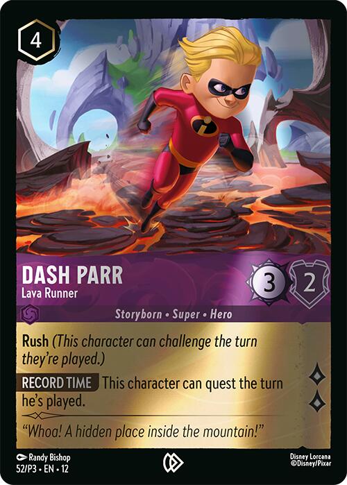 Dash Parr - Lava Runner (52) [Promo Cards] | Devastation Store