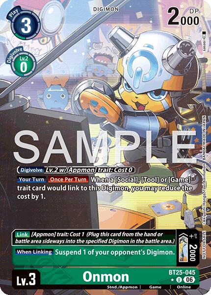 Onmon [BT25-045] (Full Art) [Dual Revolution] | Devastation Store