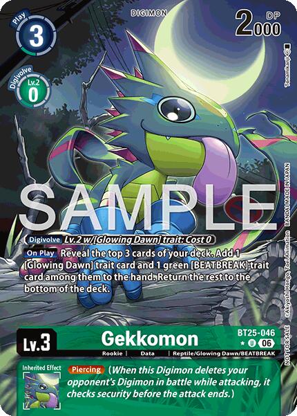 Gekkomon [BT25-046] (Full Art) [Dual Revolution] | Devastation Store