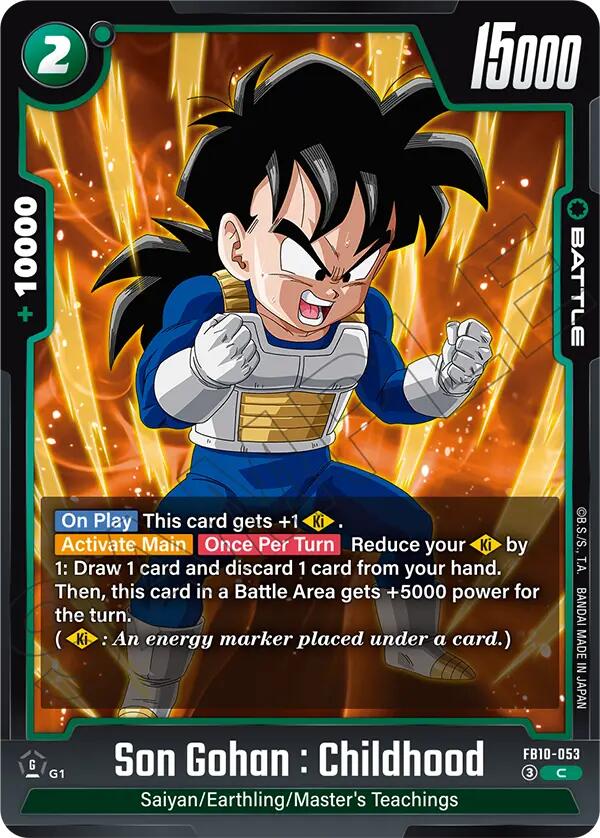 Son Gohan : Childhood (FB10-053) [Cross Force] | Devastation Store