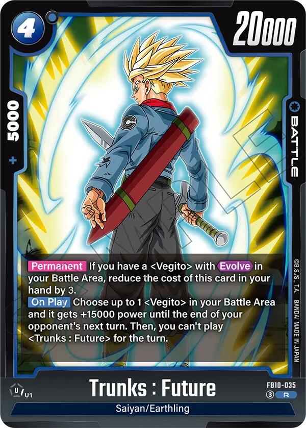Trunks : Future (FB10-035) [Cross Force] | Devastation Store