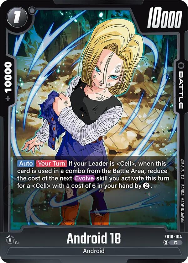 Android 18 (FB10-104) [Cross Force] | Devastation Store