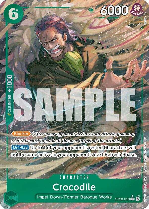 Crocodile (Full Art) [Starter Deck EX: Gear 5] | Devastation Store