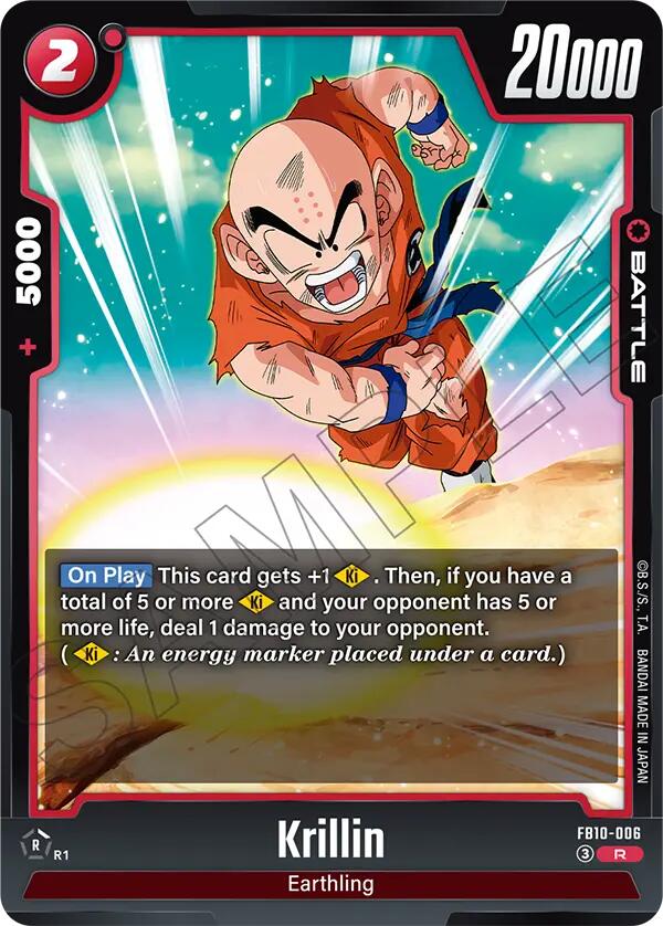 Krillin (FB10-006) [Cross Force] | Devastation Store