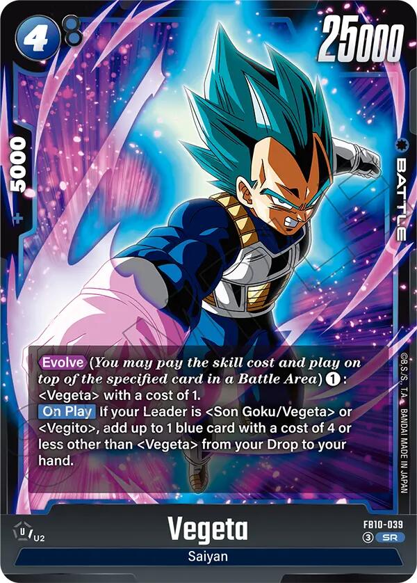Vegeta (FB10-039) [Cross Force] | Devastation Store