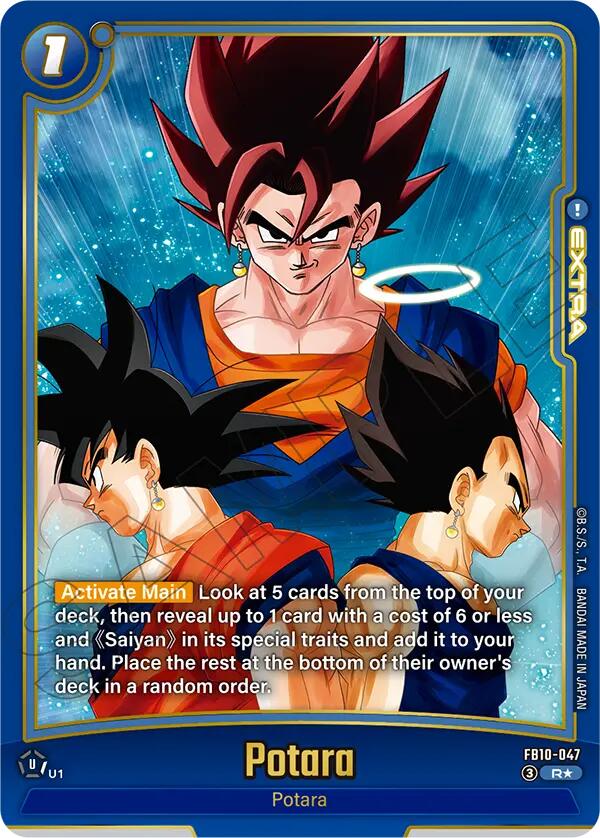 Potara (Alternate Art) [Cross Force] | Devastation Store