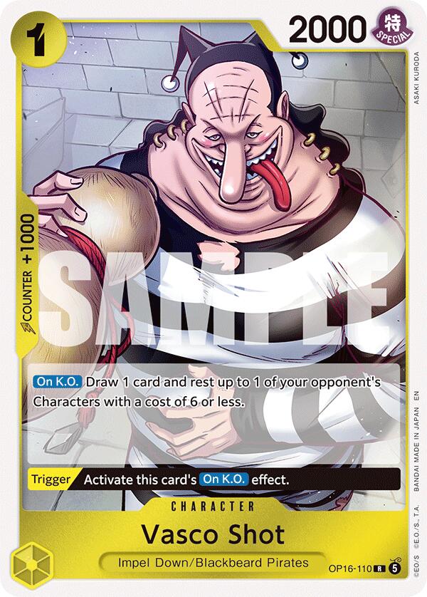 Vasco Shot [The Time of Battle] | Devastation Store
