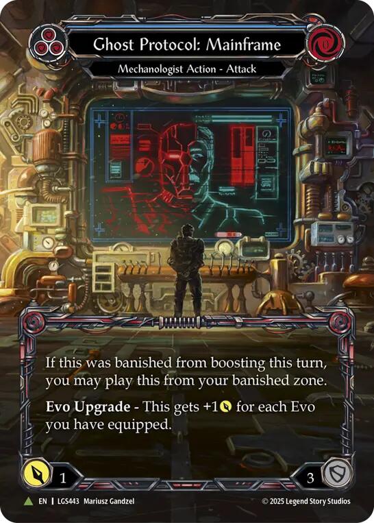 Ghost Protocol: Mainframe (Marvel) [LGS443] (Promo)  Cold Foil | Devastation Store