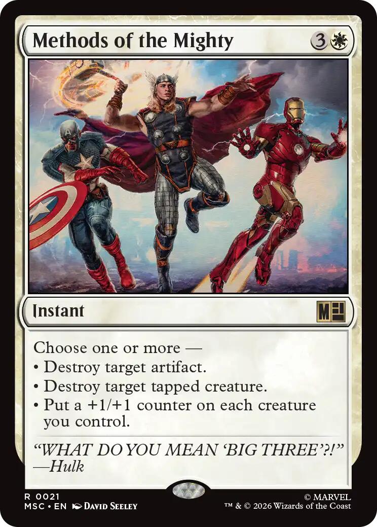 Methods of the Mighty (Surge Foil) [Marvel Super Heroes Commander] | Devastation Store