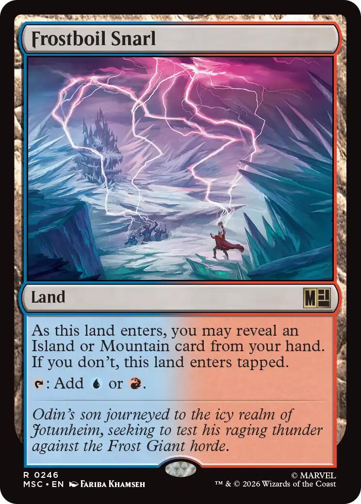 Frostboil Snarl (Surge Foil) [Marvel Super Heroes Commander] | Devastation Store