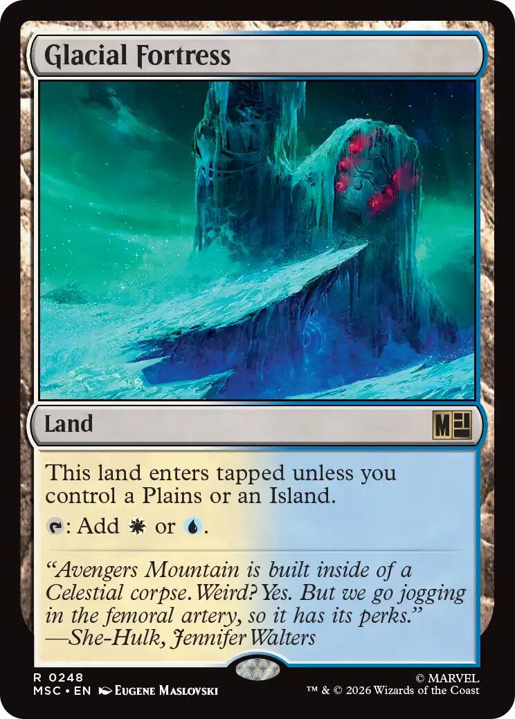Glacial Fortress (Surge Foil) [Marvel Super Heroes Commander] | Devastation Store