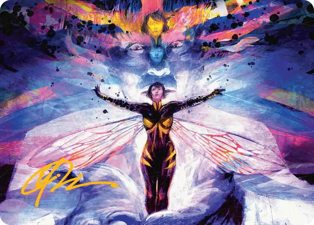Pym Particles Art Card (Gold-Stamped Signature) [Marvel Super Heroes Art Series] | Devastation Store