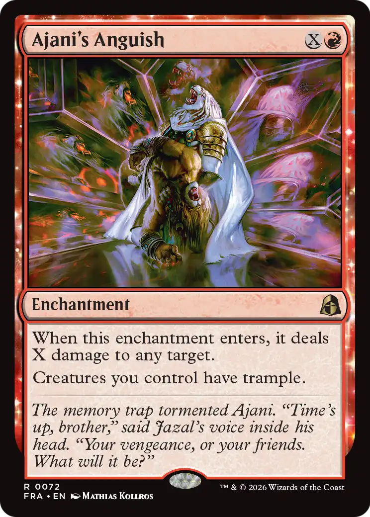 Ajani's Anguish [Reality Fracture] | Devastation Store