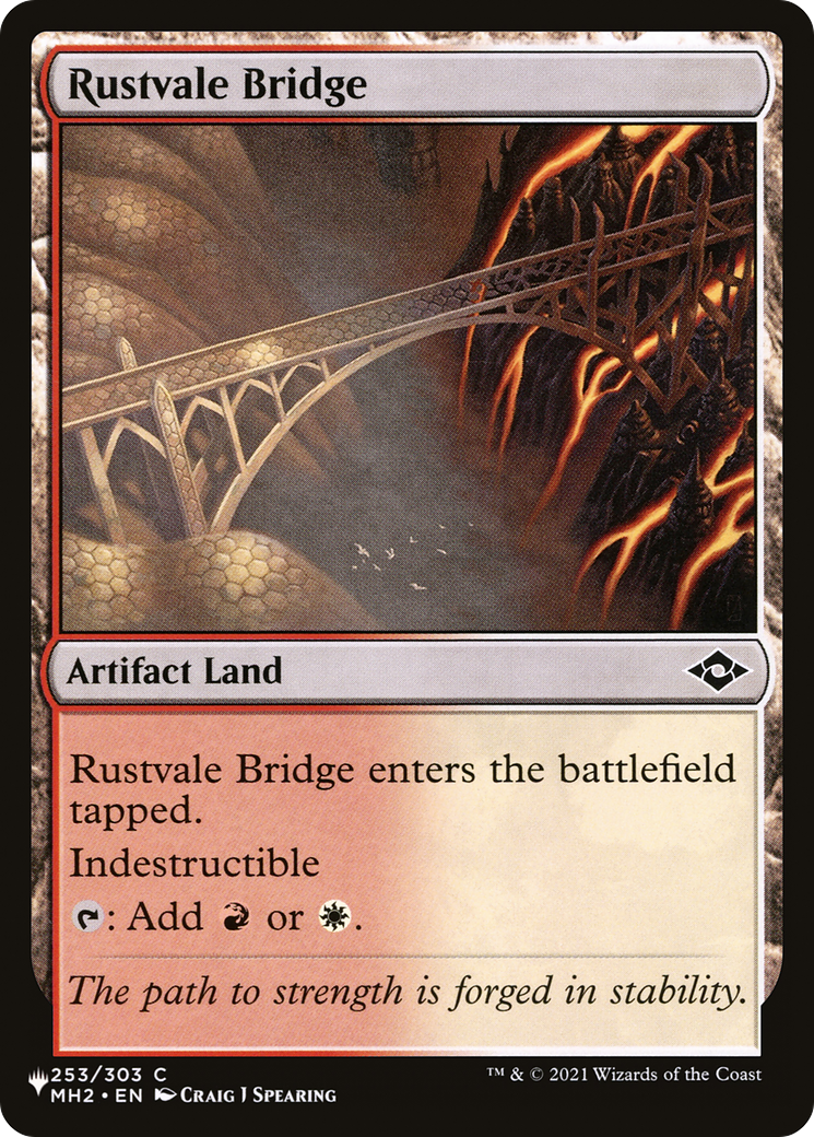 Rustvale Bridge [The List Reprints] | Devastation Store