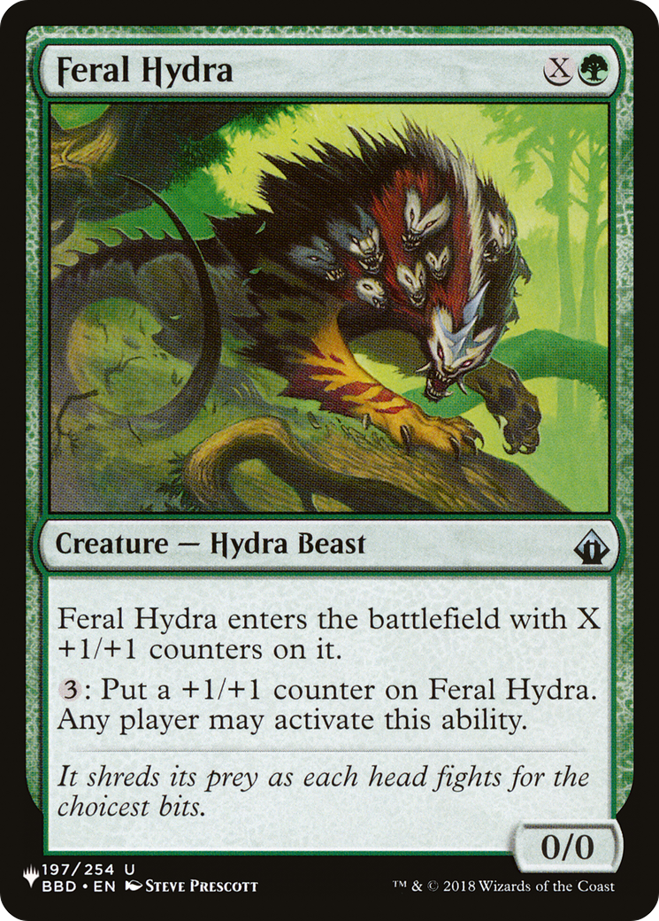 Feral Hydra [The List Reprints] | Devastation Store