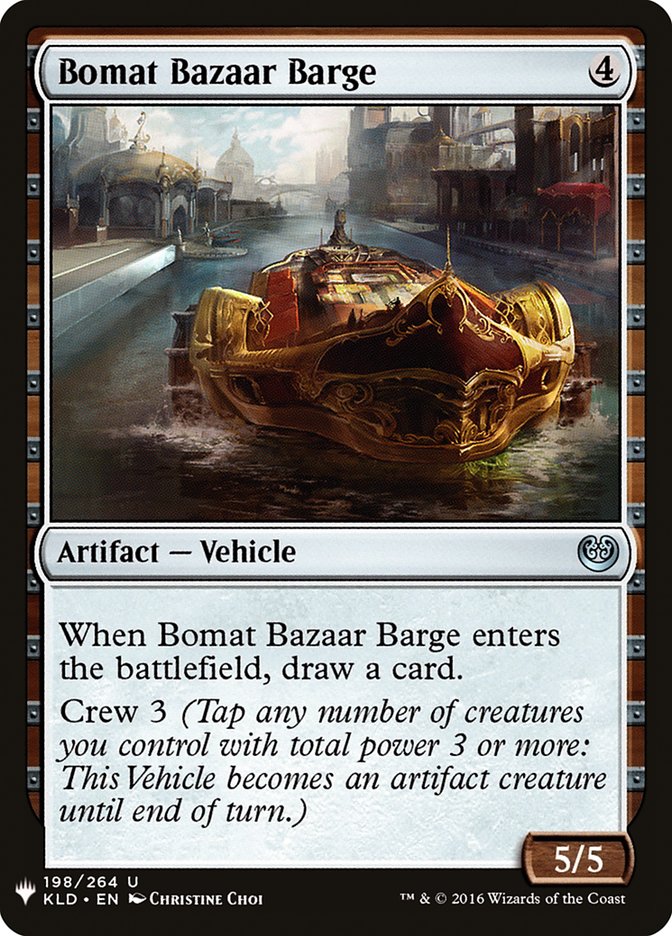 Bomat Bazaar Barge [Mystery Booster] | Devastation Store