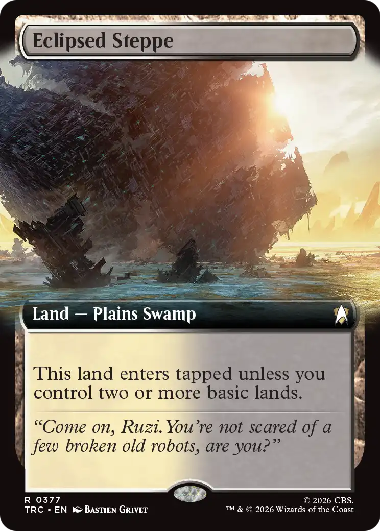 Eclipsed Steppe (Extended Art) [Star Trek Commander] | Devastation Store