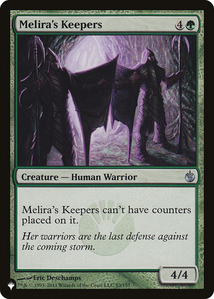 Melira's Keepers [The List] | Devastation Store