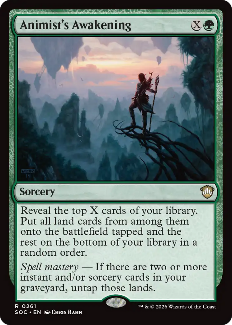 Animist's Awakening [Secrets of Strixhaven Commander] | Devastation Store