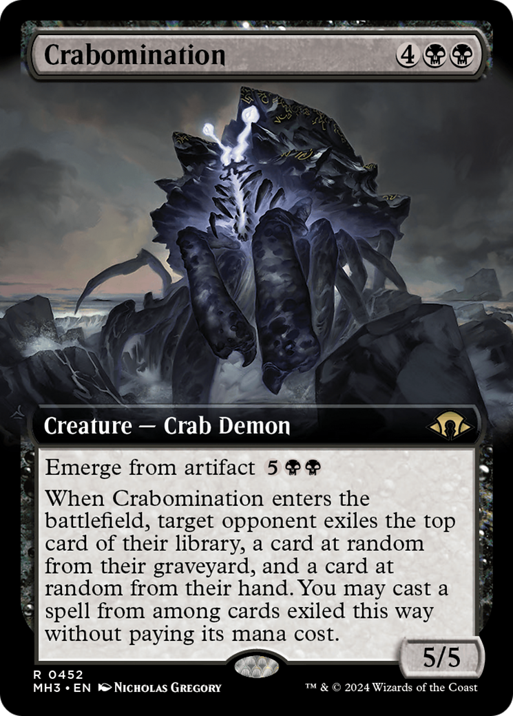Crabomination (Extended Art) [Modern Horizons 3] | Devastation Store
