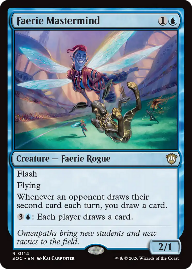 Faerie Mastermind [Secrets of Strixhaven Commander] | Devastation Store