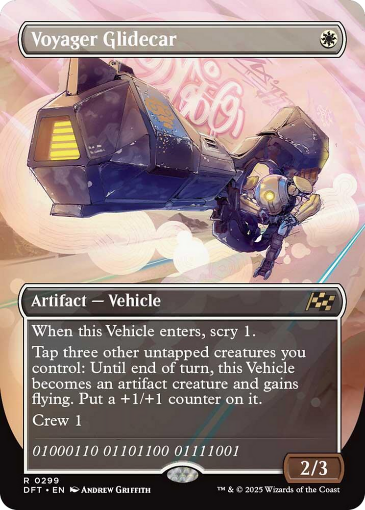 Voyager Glidecar (Borderless) [Aetherdrift] | Devastation Store