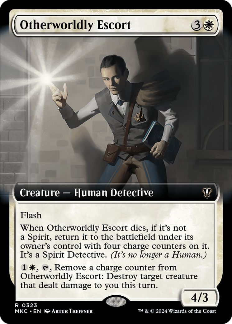 Otherworldly Escort (Extended Art) [Murders at Karlov Manor Commander] | Devastation Store