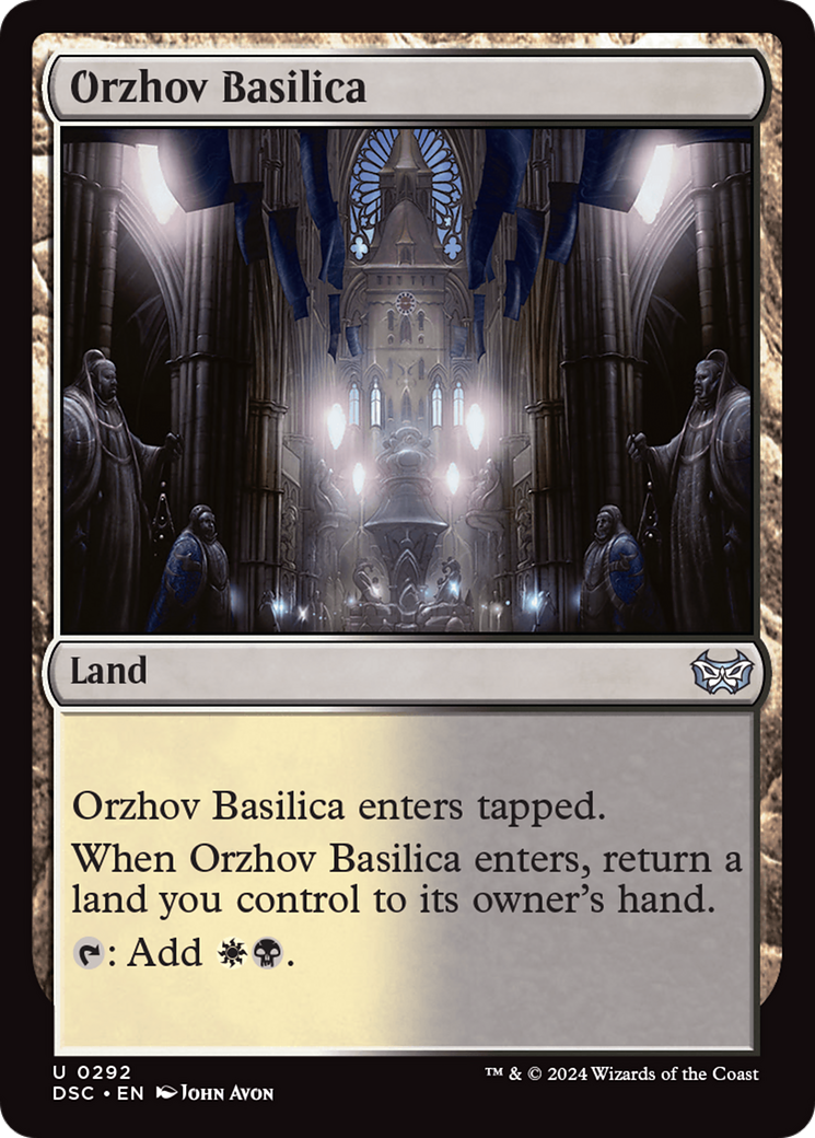 Orzhov Basilica [Duskmourn: House of Horror Commander] | Devastation Store