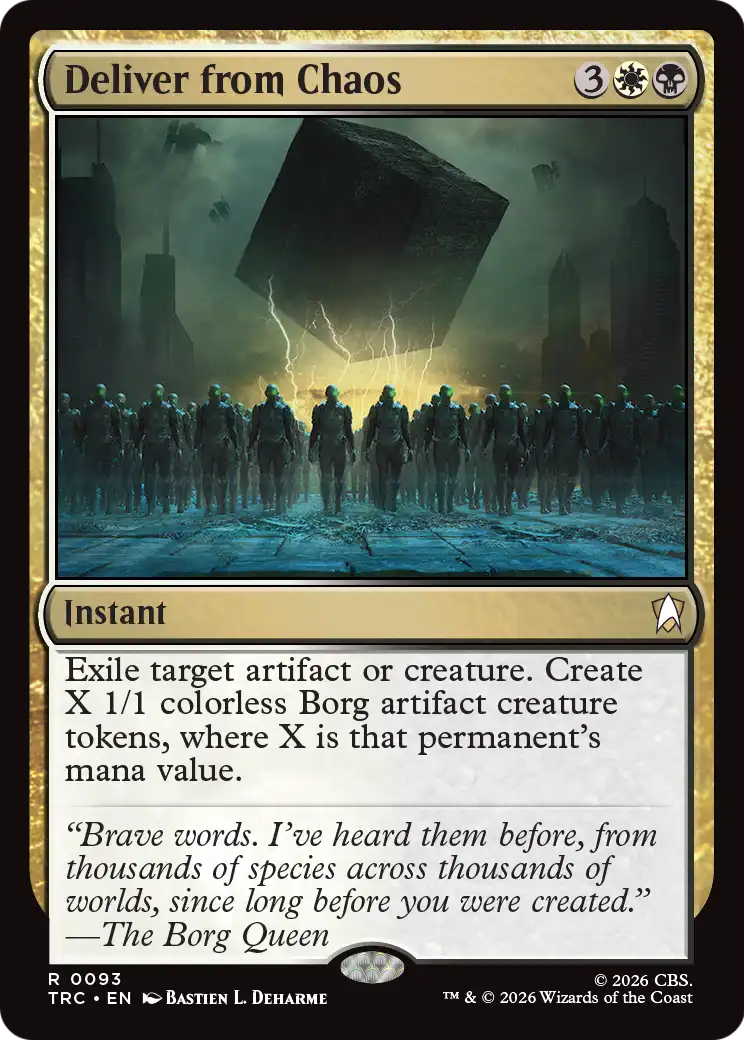Deliver from Chaos (Surge Foil) [Star Trek Commander] | Devastation Store