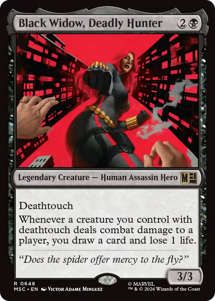 Black Widow, Deadly Hunter [Marvel Super Heroes Commander] | Devastation Store
