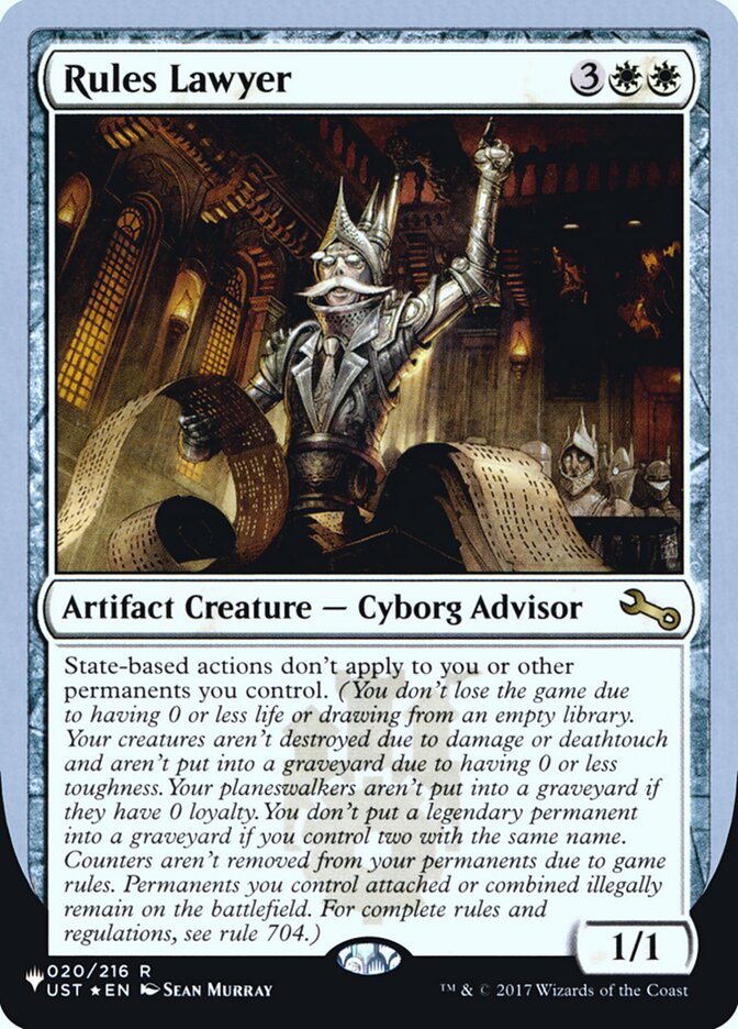Rules Lawyer (Unfinity Foil Edition) [The List] | Devastation Store