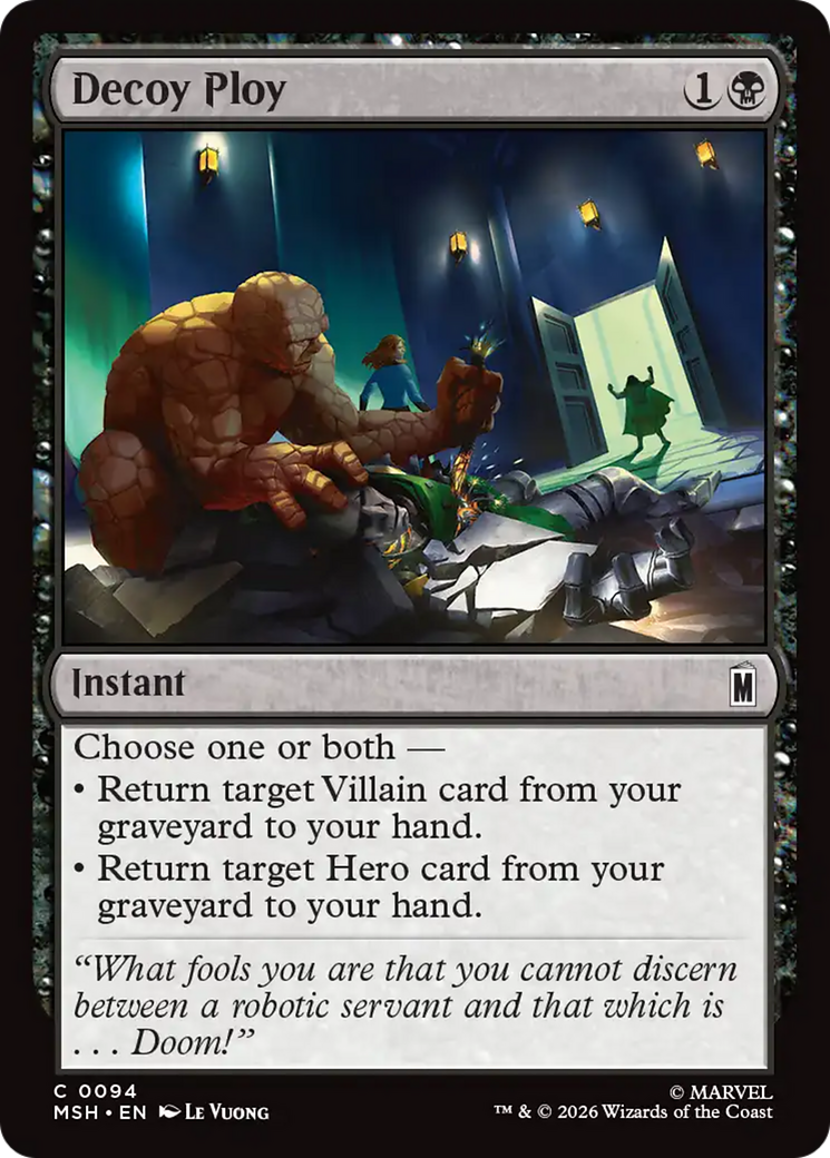 Decoy Ploy [Marvel Super Heroes] | Devastation Store