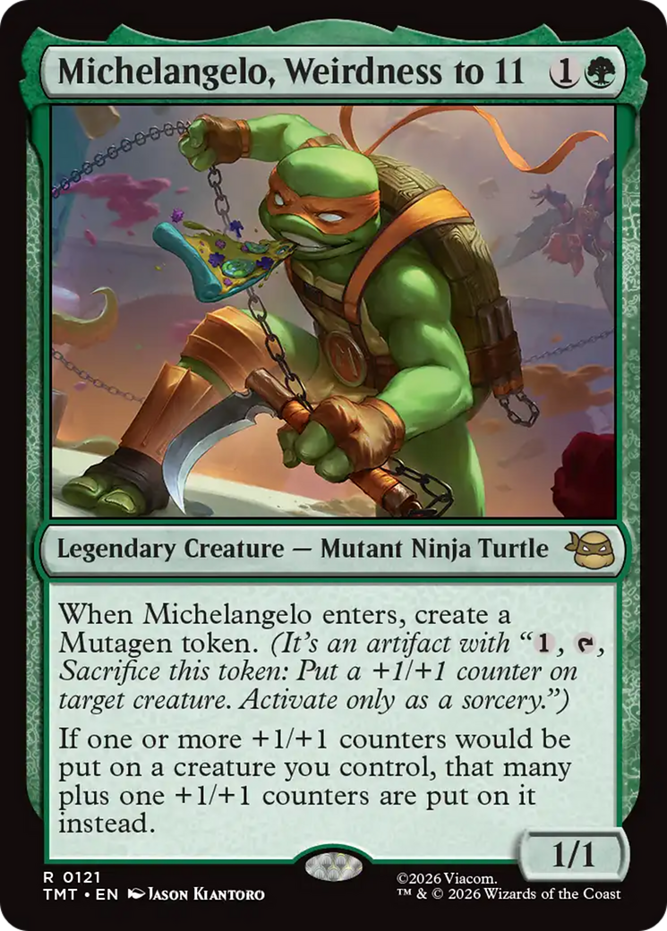 Michelangelo, Weirdness to 11 [Teenage Mutant Ninja Turtles] | Devastation Store