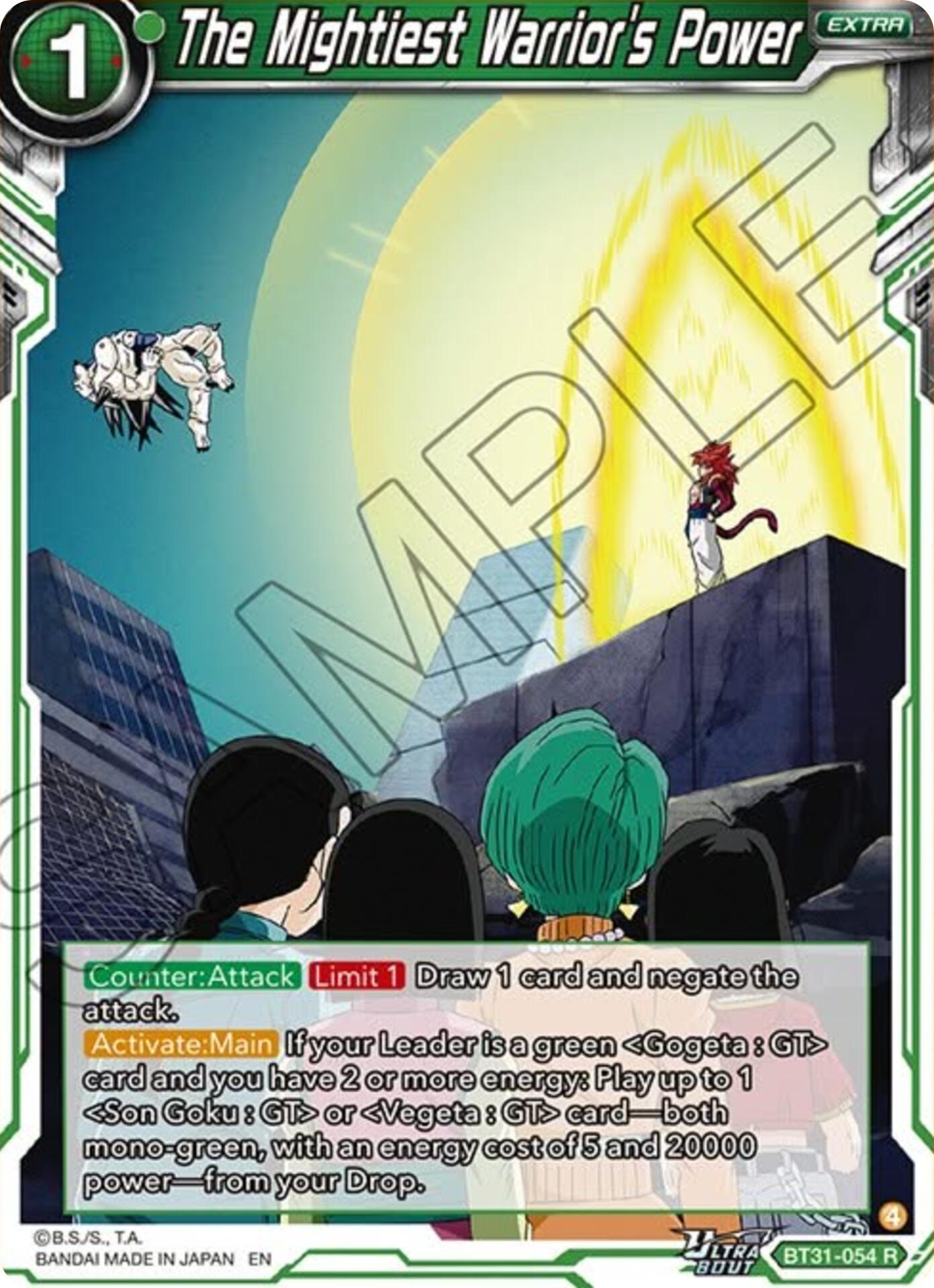The Mightiest Warrior's Power (BT31-054) [Impact Beyond Dimensions] | Devastation Store