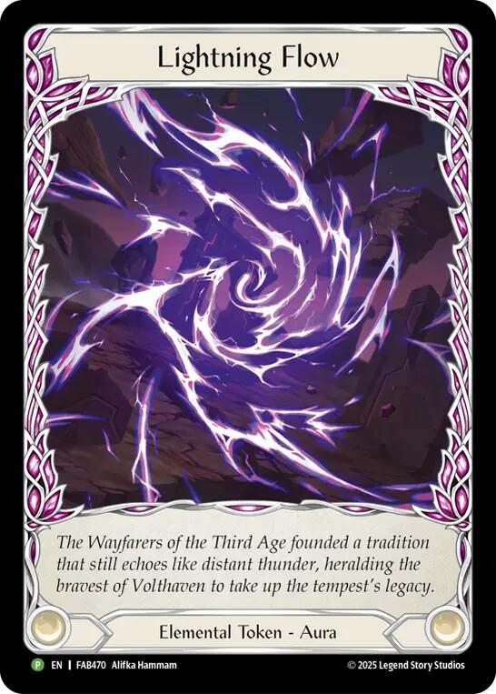 Lightning Flow [FAB470] (Promo)  Rainbow Foil | Devastation Store