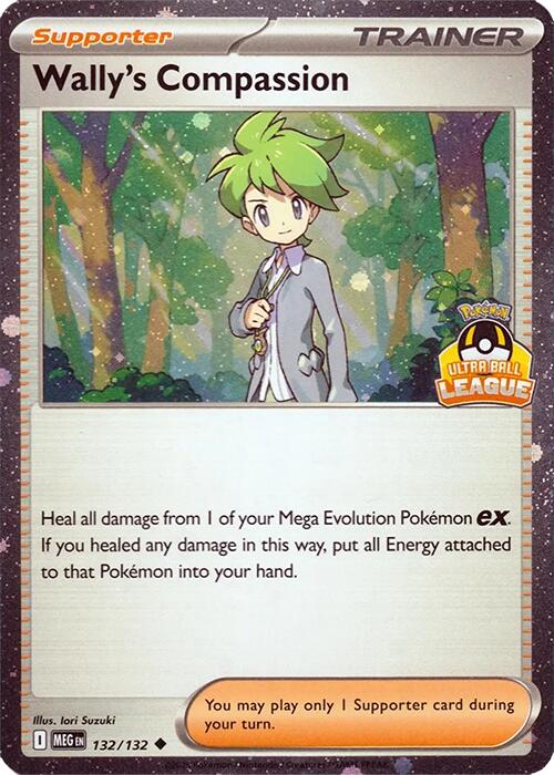 Wally's Compassion (132/132) (Ultra Ball League) [League & Championship Cards] | Devastation Store