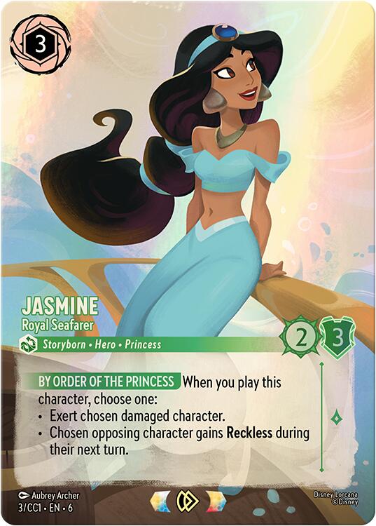 Jasmine - Royal Seafarer (3) [Promo Cards] | Devastation Store