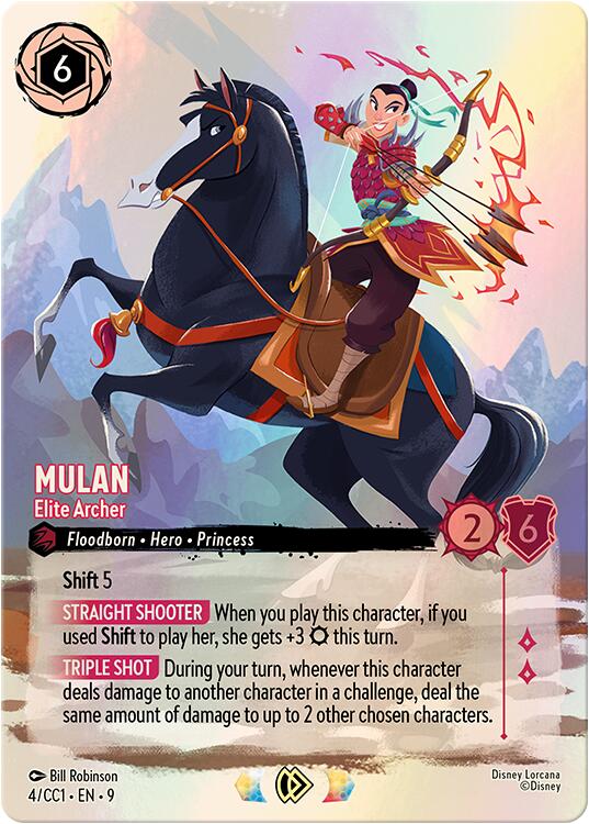 Mulan - Elite Archer (4) [Promo Cards] | Devastation Store