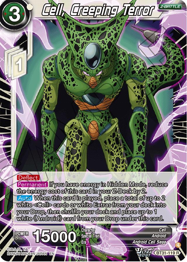 Cell, Creeping Terror (BT31-119) [Impact Beyond Dimensions] | Devastation Store