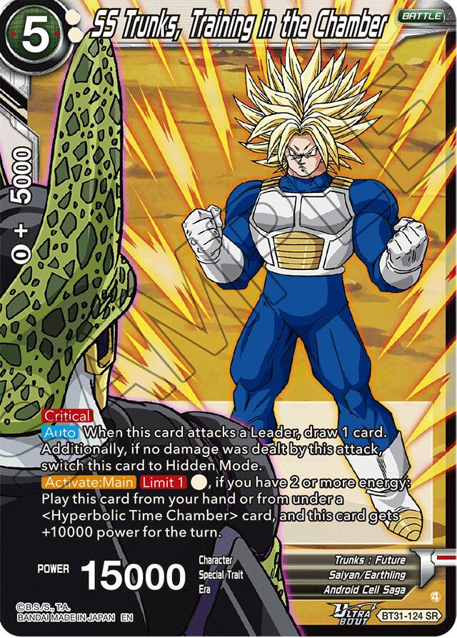 SS Trunks, Training in the Chamber (BT31-124) [Impact Beyond Dimensions] | Devastation Store