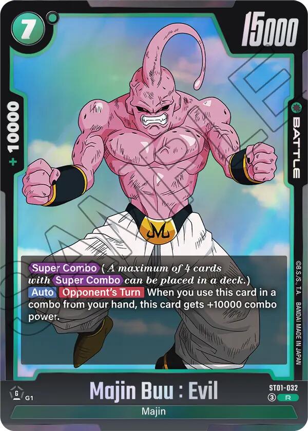 Majin Buu : Evil (ST01-032) [Story Booster 01] | Devastation Store