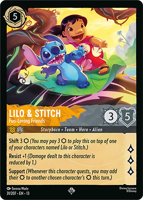 Lilo & Stitch - Fun-Loving Friends (31/204) [Attack of the Vine!] | Devastation Store